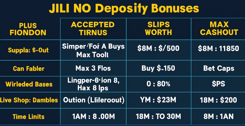JILI Free No Deposit Bonus Philippines | Claim Free Spins